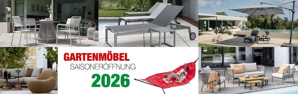 Gartenmöbel bei Möbel Klauth in Tönisvorst bei Kerpen Mönchengladbach